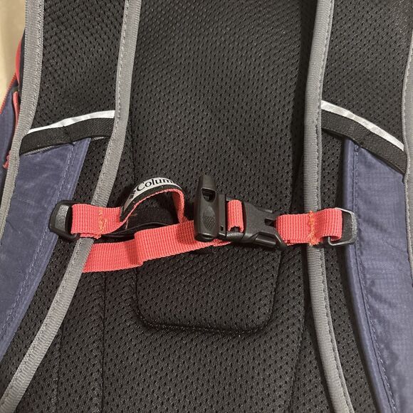 Columbia Backpack Hiking Hydration Pack Water Blue Pink and Black XU0149-466 - Picture 14 of 15